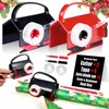 2-in-1 Wrapping Paper Cutter & Tape Dispenser, Gift Wrap Cutter
