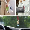 LORYVAN Diamond-Studded Key Chains, Woven Lanyard Hand Wrist Key Chain