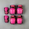 Kit Protecciones Adulto Rodilleras Coderas Muñequeras Iciqlo Rosa
