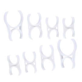 ABOOFAN 8pcs Water Filter Locking Clamps for Reverse Osmosis Membrane Housing Weather Resistant Heavy Duty Plastic Clips Easy to Install Retainer Clips for Water Purifier Systems