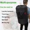 Extra Large Laundry Bag Backpack,College Dorm Room Essentials 115L Laundry