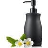 Dispensador de Jabón Negro Mate de Acero Inoxidable 304 para