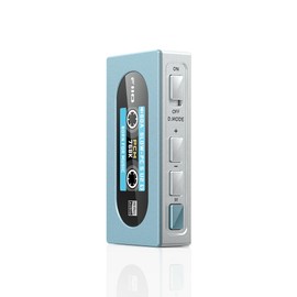 FiiO KA15 Headphone Amplifier Portable DAC with 4.4mm and 3.5mm Headphones Outputs Support PCM768K DSD256 for Android/iOS/Mac/Windows (Sky Blue)