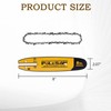 8-Inch Pole Saw Replacement Bar and Chain Combo, Guide Bar