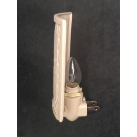 Love You to The Moon and Back - Curved Porcelain Lithophane Night Light