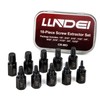 LLNDEI Screw Extractor Set, Hex Head Easy Out Set 10