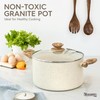 MICHELANGELO Stock Pot - 6 Qt Soup Pot with Lid,
