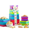 Broadway Basketeers Birthday Gift Basket Tower - Birthday Snack Box