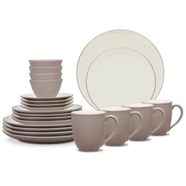 Noritake Colorwave Clay 20-Piece Dinnerware Set, Service for 4