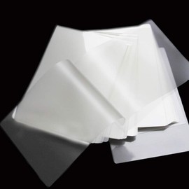 200 Piezas Hojas de Laminación Térmica Película de Laminadora de Plástico Bolsas de Laminación Térmica Hojas de Laminación Automática para Tarjetas de Archivos de Papel de Imagen