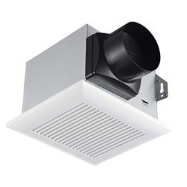 Tech Drive Very Quiet 80 CFM, 1.5 Sone No Attic access Needed Installation Bathroom Ventilation and Exhaust Fan with Humidity sensor
