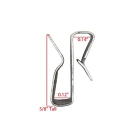 RIGID HITCH INCORPORATED Trailer Frame Wire Clips (510-72) - Quantity 25