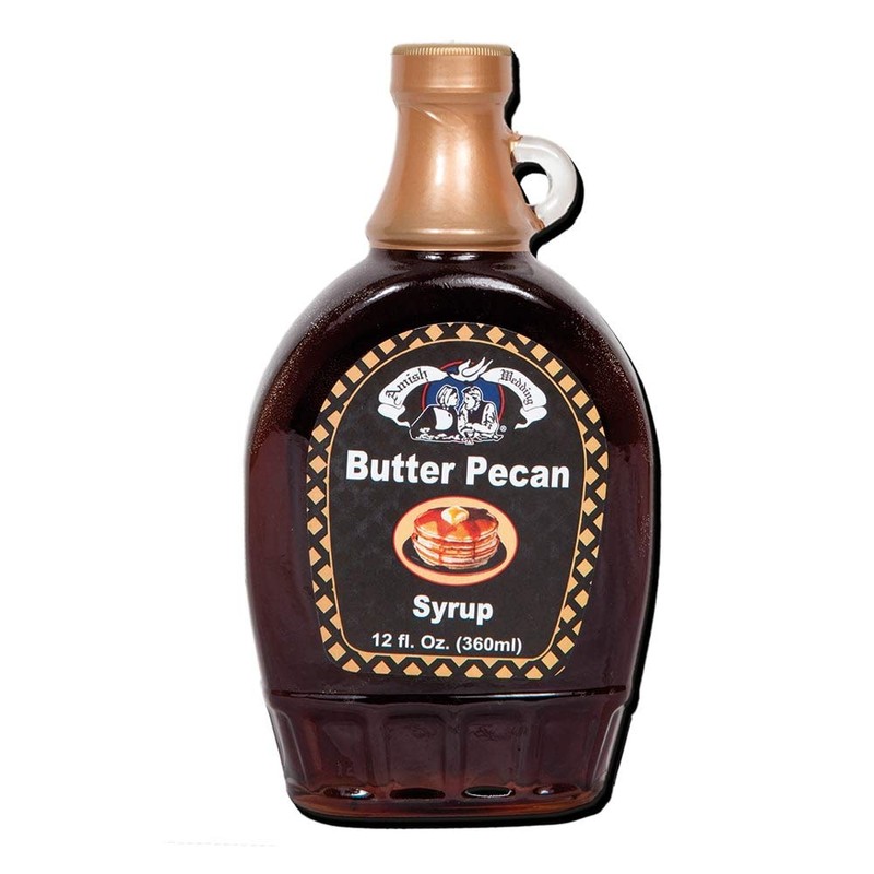 Amish Wedding Syrup, Ohio Made for Pancakes or Waffles, Two