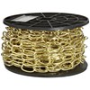 Campbell 0722000 Decorator Chain on Reel, Brass Glo, #10 Trade,