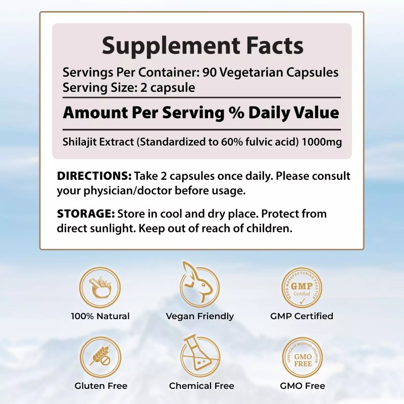 Nature’s Elixir Himalayan Shilajit GOLD , Organic, Extremely Potent 3000