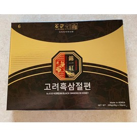 Korean Black Ginseng in Honey, Immune System Support, 20g x 10 Packets