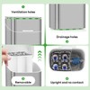 Toothbrush Holders with Cover - 5 Slots Tooth Brush Holder
