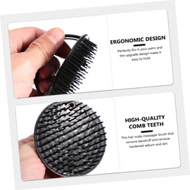 Beavorty Ergonomic Scalp Massager Brush Set 6pcs Hair Scalp Shampoo Brush for Dandruff