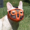 Short Snout Dog Muzzle- Adjustable Bulldog Muzzle Breathable Mesh Dog