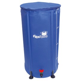 FlexiTank Collapsible Reservoir Water Tank Water Storage Barrel Container Portable for Garden Plants Gardening Greenhouse (105 gallons)