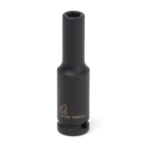 Sunex 805mdmg 1/4-Inch Drive 5-Mm Deep Magnetic Impact Socket