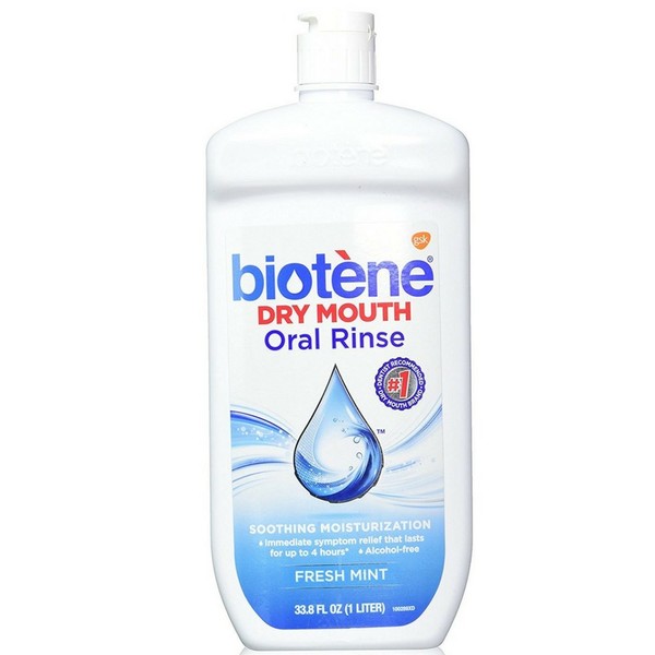 Biotene Dry Mouth Mouthwash 33.80 oz (Pack of 3)
