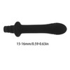 18mm Fascia Gun Replacement Head Waterproof Promote Circulation Soft Silicone