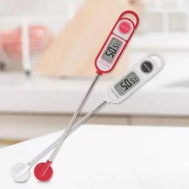 Gitabrandeu 드레텍 디지털온도계 색상랜덤 측정 가정 식당 온도기 Dretec Digital Thermometer Random Color Home Restaurant Temperature Gauge [Single item]