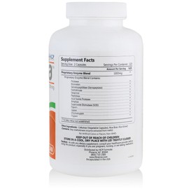 HCP Formulas Fibrenza - Systemic Enzyme Complex with Fibrinolytic & Proteolytic Enzymes - Dietary Supplement - 240 Caps