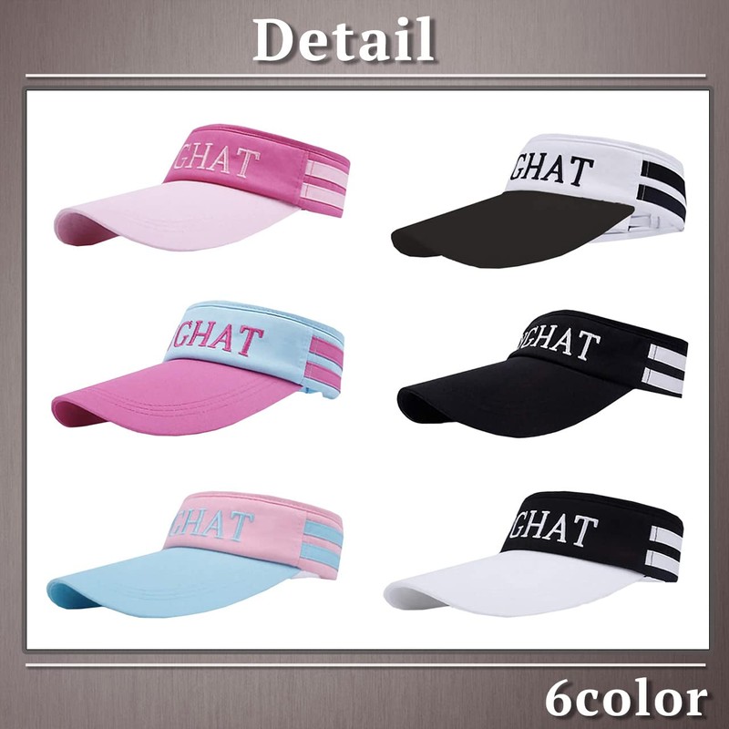 ONE LIMITATION CP091 Sun Visor, Golf, Running, Sports, Hat, Men's,