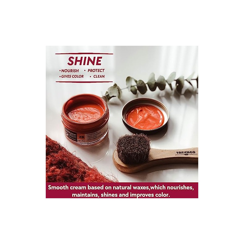 Tarrago Schuhcreme, Unisex, für Erwachsene, Tiegel mit 50ml
