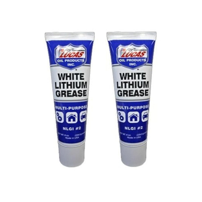 Lucas Oil 10533 White Lithium Grease - 8 Ounce Squeeze