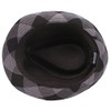 Milani Fedora Hat with Black Ribbon Band