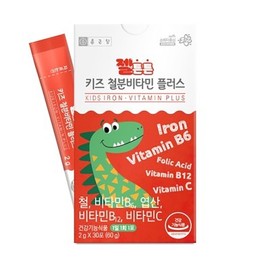 HEALTHYHABITS Chong Kun Dang Geltonton Kids Iron Vitamin Plus 2g x 30 packets