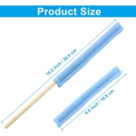 plumeros de microfibra para limpiar grietas, kit de mini plumeros para rejillas de ventilación de coche, persianas, ventiladores, ventanas y espacios pequeños.