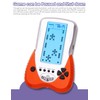 HLF HLF Retro Block Brick Game Console Large Screen Blue