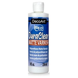 DecoArt DS60-9 American DuraClear Varnishes, 8-Ounce, DuraClear Matte Varnish