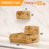 HOMESTEAD Bamboo Pantry Storage Bins – Potato & Onion Storage