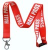 Execucat Hall Pass Break Away Lanyard Keychain ID Badge Holder