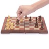 Yellow Mountain Imports Magnetic Portable Chess Set (27 Centimeters) -