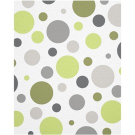 WANDfee Wall Sticker Dots I Green Grey I Wall Sticker Children's Room Girl Boy