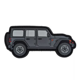 Unbranded Jeep Wrangler JL 4 Door PVC Rubber Patch Hook Backing for Headliner Collectible - Granite Crystal