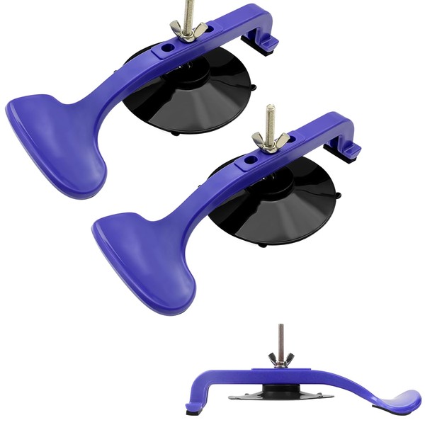ZKTOOL 2PC Suction Cup Clamp Set, Glass Clamp for Convertible