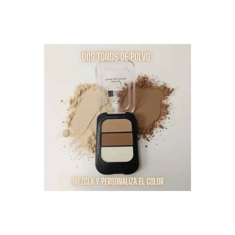 Polvos Compactos Para Cejas Beauty Benefits Brow Kit Powder