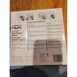 HDX 6 in. x 6 in. Drywall Wall Repair Patch