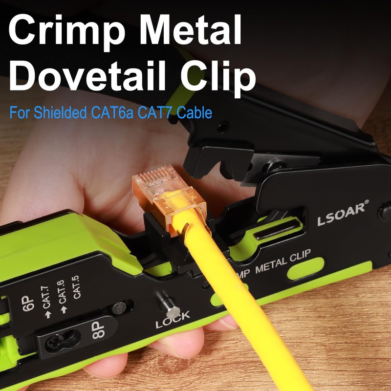 Lsoar RJ45 crimping tool set network tool for network plug