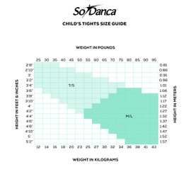 Child Mesh Seamed Convertible Tights, 85% Nylon / 15% Spandex - TS95 (US, Alpha, Medium, Large, Pink)