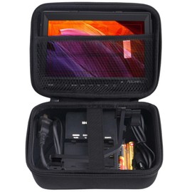 JINMEI Hard EVA Carrying Case Compatible with FEELWORLD FW759 7 Inch/F6 Plus/FW568 V3 DSLR wer F100 7 Inch Camera Monitor and More Video Monitors external member case