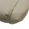 FZJDSD Tan Driver Side Bottom Perforated Leather Replacement Seat Covers