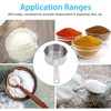 KUIKUI Measuring Spoon, Stainless Steel Measuring Spoon with Scales for
